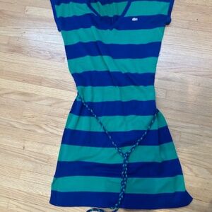 Lacoste Preppy Collegiate Athleisure 100% Cotton Dress Size 42-US Size 10